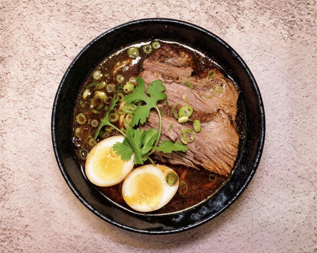 Chashu beef ramen